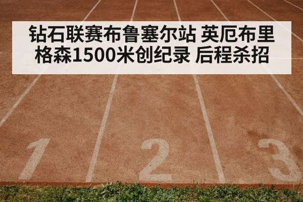 钻石联赛布鲁塞尔站 英厄布里格森1500米创纪录 后程杀招